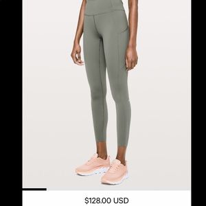 Lululemon fast and free tight nulux leggings